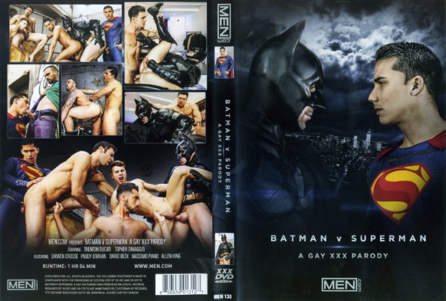 647px x 437px - Batman V Superman A Gay XXX Parody | Men.Com | gay xxx porn dvd